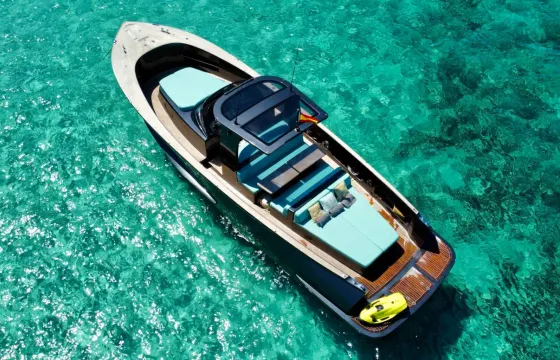 42ft Alen "Anka" Yacht Rental in Ibiza: All Included Offer to Formentera 💎
