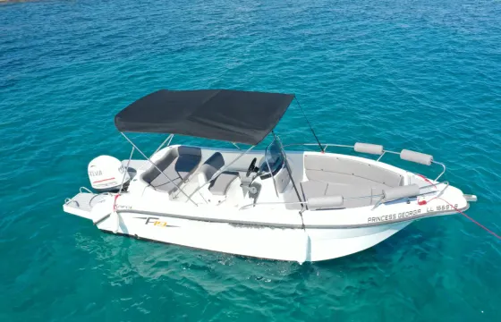 Karel F19 Luxury Line Boat Rental in Polis Chrysochous