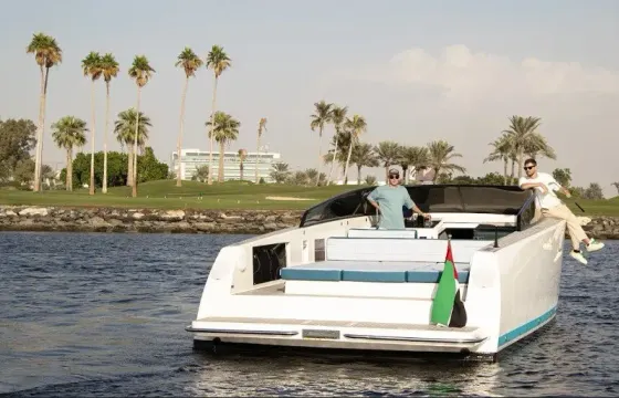 Experience Dubai from the water aboard the 40’ VanDutch!