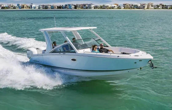 Chaparral 300 OSX Bowrider with Captain on Lake of the Ozarks