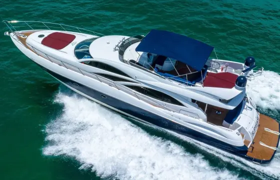 78ft Manhattan Mega Yacht Charter In Miami!