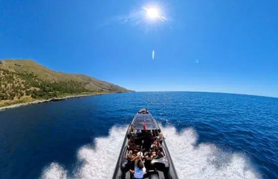 Full Day Experience to Blue Cave and Karaburun Peninsula Beaches and Caves