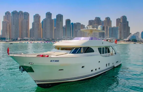 80 ft Italian Party Yacht up to 45 Guests - Dubai Marina