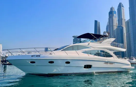 Majesty  56' Flybridge Charter in Dubai