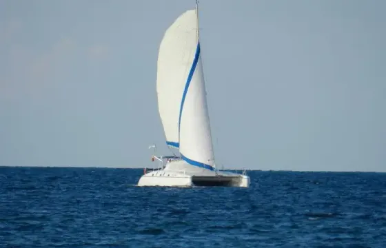 Private Sunset Tour With Open Bar on 38ft Sailing Catamaran #GMB38CAT
