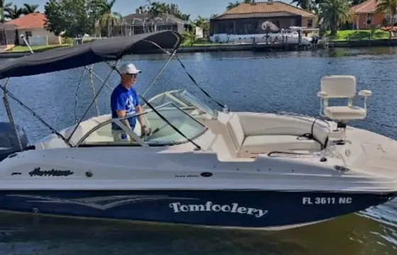 "Chasing Heaven Too" Hurricane 195 Sundeck Boat Rental in Cape Coral, Florida
