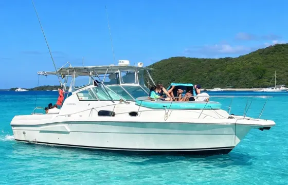 Stamas 42ft Private Yacht Charter — Palomino & Icacos, Fajardo Puerto Rico