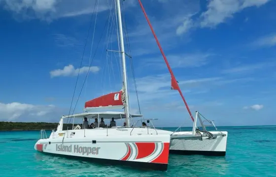 Charter 45' Voyage DC Cruising Catamaran in Mahebourg, Mauritius