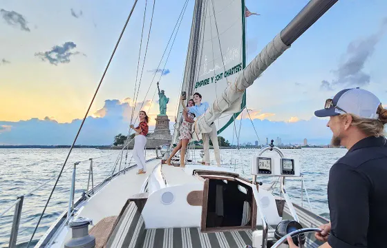 Manhattan Luxury Sailboat - 40' Hinckley Sailboat
