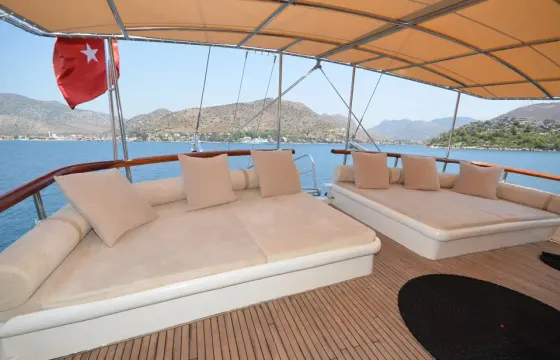 C. TANER 2  This Wonderful Deluxe Gulet is 33 m Long and for 16 People.