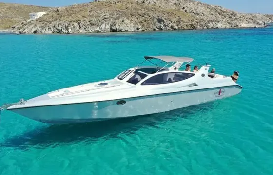 36' Cigarette Speed Boat (Ecomariner) in Mikonos, Greece