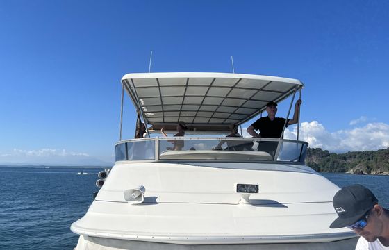 Private whale tour 53f luxury yacht Sunset morning , Manuel Antonio-Quepos