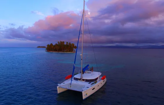 Salinas 48 Cruising Catamaran Charter in San Blas Islands, Panama