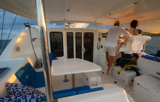 Leopard 43 Sailing Cat with USCG Certified Captain & Crew in Ceiba, Puerto Rico