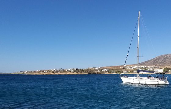 Paros  Sailing in Small Cyclades  with Lady K Sailing Cruises