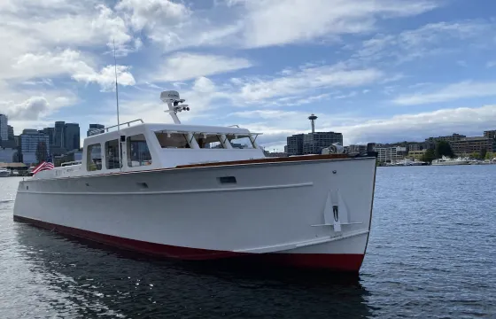 Fully Restored Classic Beauty 48ft Huckins Fairform Flyer Motor Yacht