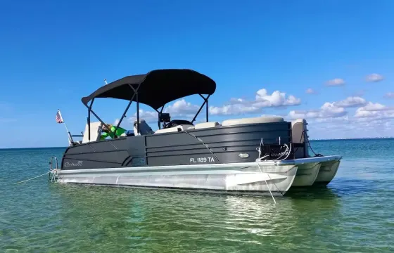 Summer is here welcome to the forgotten coast! Tritoon charter port st. joe!