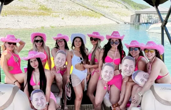 HOOKED ON LAKE TRAVIS-Bentley Pontoon[party, swim, fish]