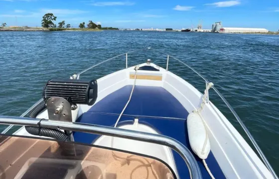 Aveiro Private Boat Tour Costa Nova and Light House |19' Speedboat