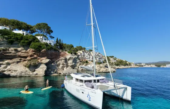Half Day Mallorca Catamaran Tour with Tapas onboard Lagoon 400