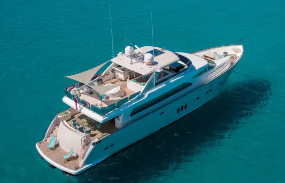 98ft Horizon VIP Yacht Charter up to 12 guests - Dubai Marina