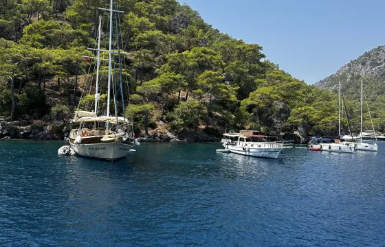 Gocek Mugla Yacht Trip and 12 Island Full-Day Tour with Lunch