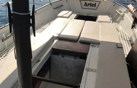 TRADITIONAL MALLORQUIN BOAT Ferrer Roselló 32 pams rental in Port d'Andratx