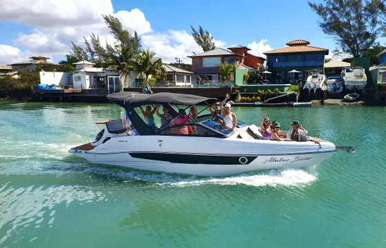 Discover Búzios on the 26ft Albatroz Boat