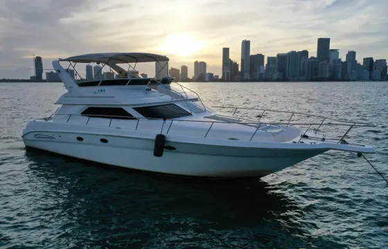 Enjoy Miami In Sea Ray 53ft Express Bridge!!!