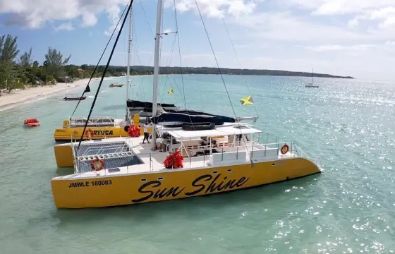 Negril & Montego Bay Private Charter Sunset Catamaran Jamaica Ricks Cafe