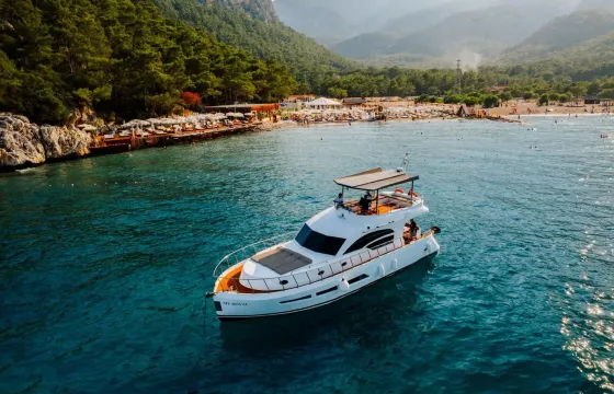 50ft VIP Motor Yacht Rental In Konyaalti | Antalya