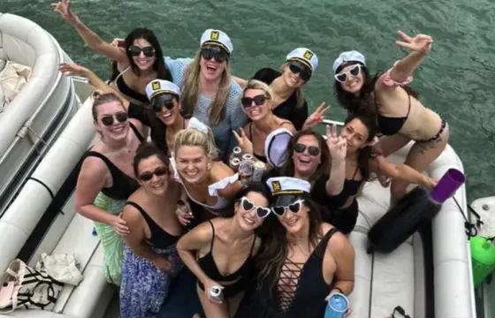 Austin Bachelorette Tour on Double Decker Pontoon!