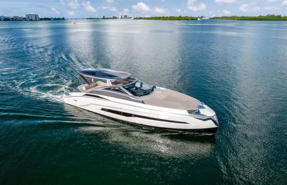 Luxury 55ft Tecnomar Charter in Miami - Private Cruises for Up to 13 Guests
