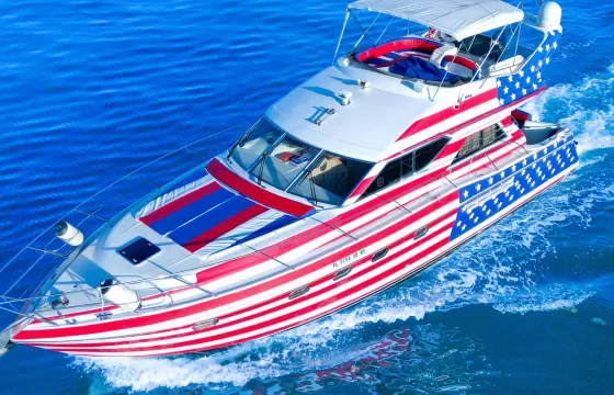 Cruise Miami's Waterways on a 55ft Viking — Up to 13 Guests