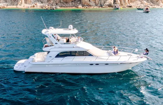 Cabo San Lucas Private Yacht with Open Bar & Snorkel