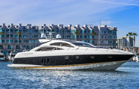 Professionally Maintained Sunseeker Predator 72 Luxury Yacht In Los Angeles