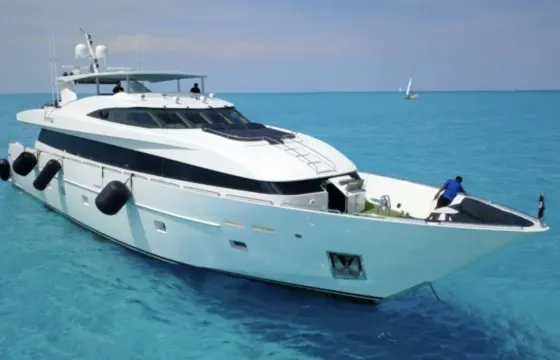 Luxury 120ft Baglietto REX Mega Yacht with Jacuzzi!