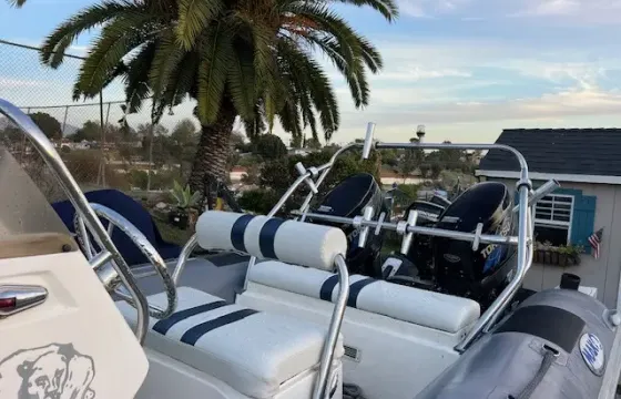 Remodeled Sport RIB- Twin outboard
