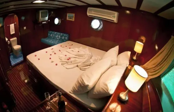 120' Luxury Sailing Gulet for up to 16 People in Gocek Fethiye, Muğla