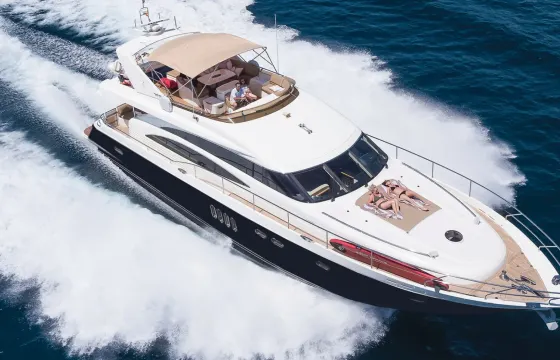 Princess 21M (72ft) Luxury Mega Yacht for Charter in Mikonos
