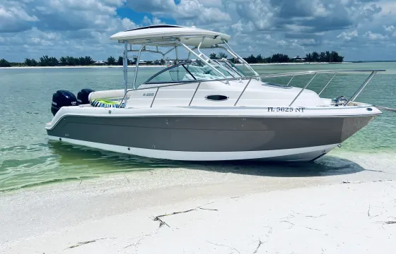 Adventure in Pine Island & Surrounding Barrier Islands on 25' Robalo Powerboat