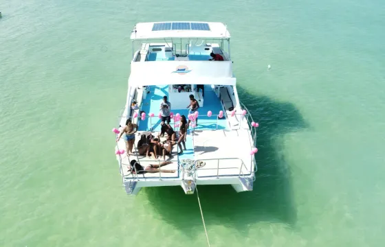 Best 2025 🏆🎉 Slide Catamaran for Party in Punta Cana🏆🎉
