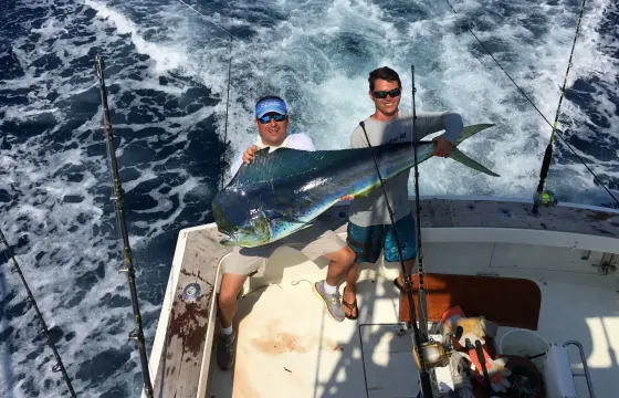 Enjoy Fishing in Rivas, Costa Rica on 41' Viking Sport Fisherman