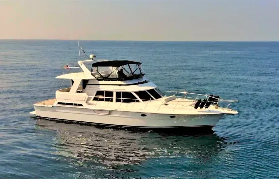 Ultimate Charter on Spacious 57’ Dyna Luxury Yacht in Marina del Rey, California