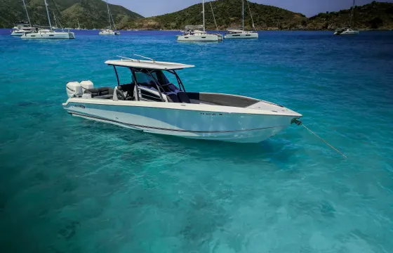 Enjoy a day in the beautiful USVI or BVI.