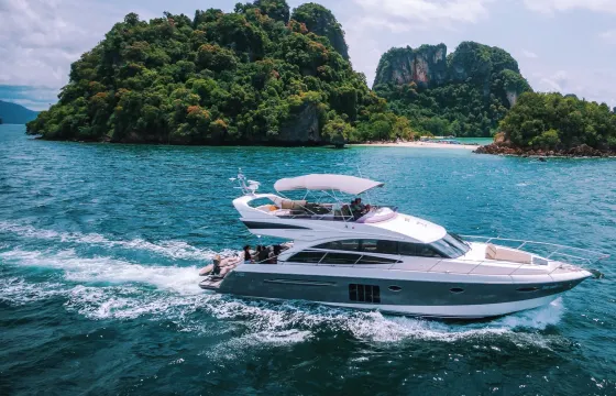 Private Yacht Princess 60 Charter in Phuket, Thailand