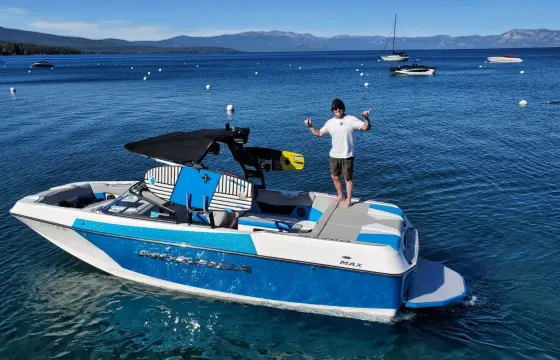 Lake Tahoe Watersports W/ Captain And Coach On 2023 Moomba Max Wakesurf Boat