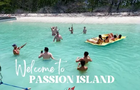 Shared Catamaran Sailing Tour To Passion Island (9am to 2pm)