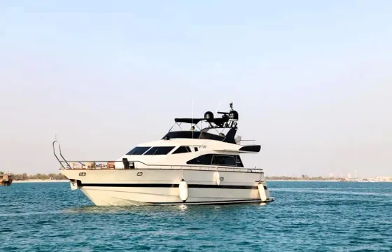 Luxury New 62ft Motor Yacht in Abu Dhabi for 20 Guests
