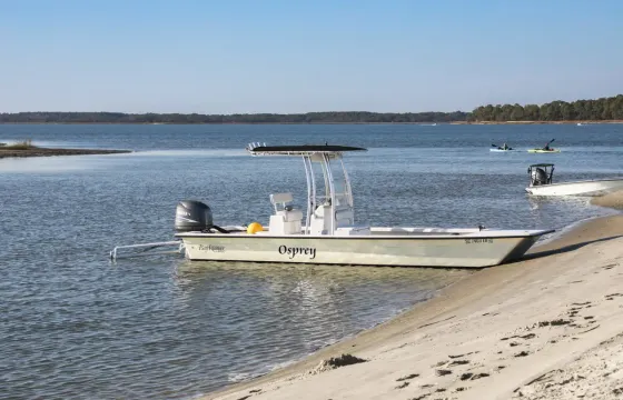OBX Film Locations and Nature tour | power boat Skiff Happens | 2 hrs | $375